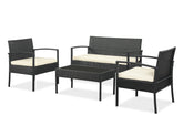 TUCSON Rattan Outdoor Sofa Set 4PCS